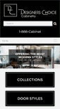 Mobile Screenshot of dccabinetry.com